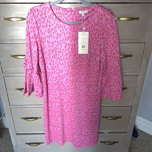 Tyler Boe Cheetah-lotus Dress SZ- S   NWT